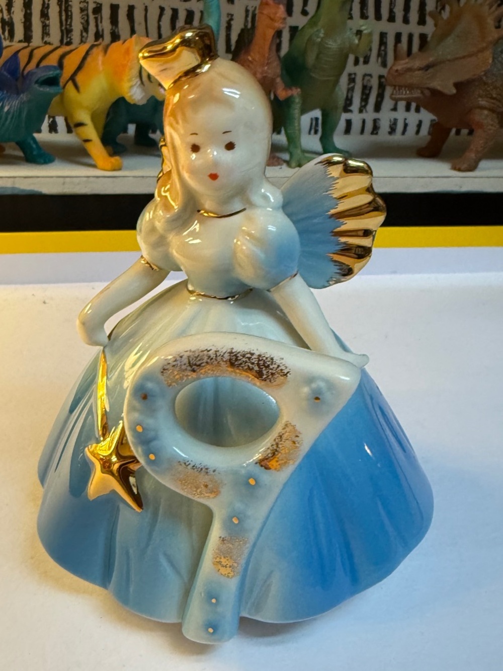 vintage Josef Originals 9th Birthday Angel figurine